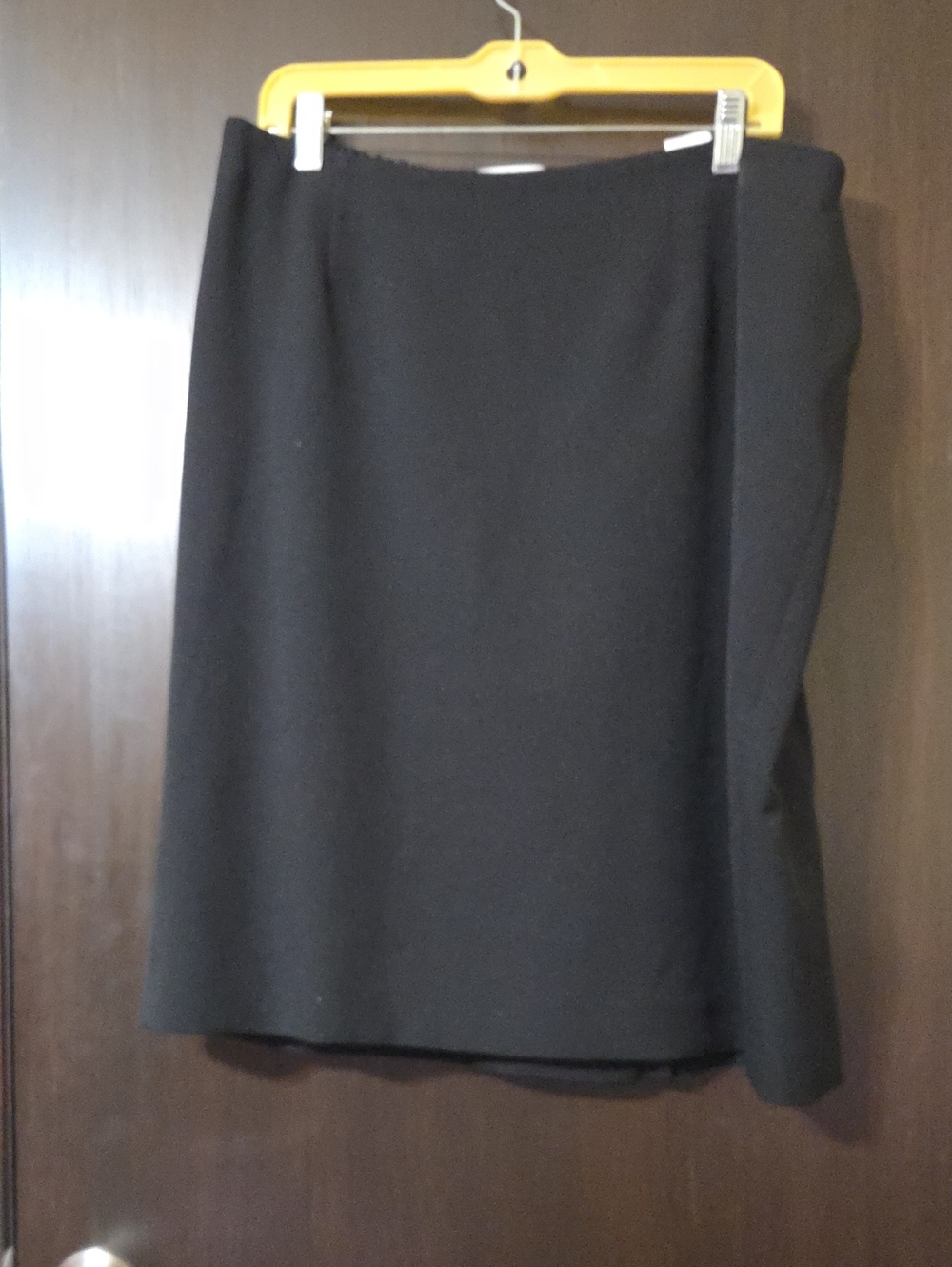 Jones studio black skirt with lining 14W